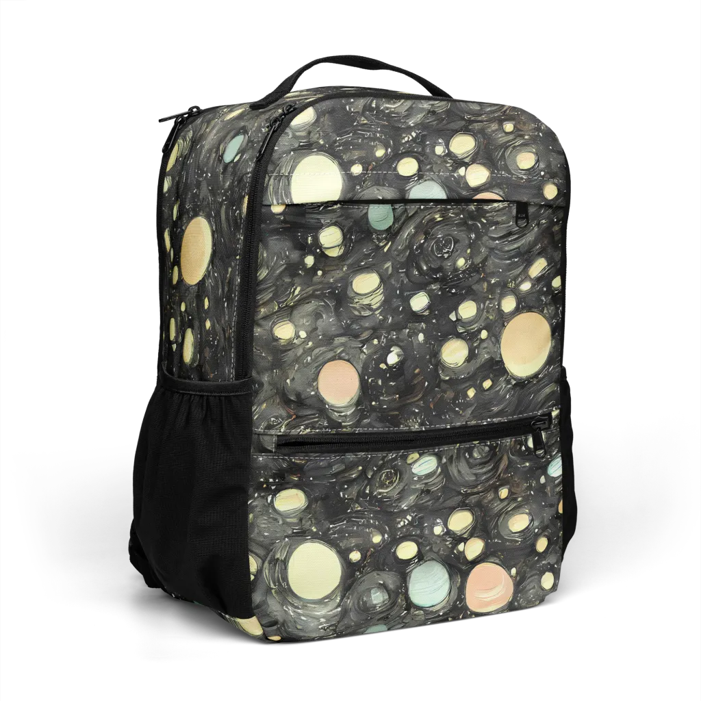 Planetary Ink on Utility Backpack — Right Front