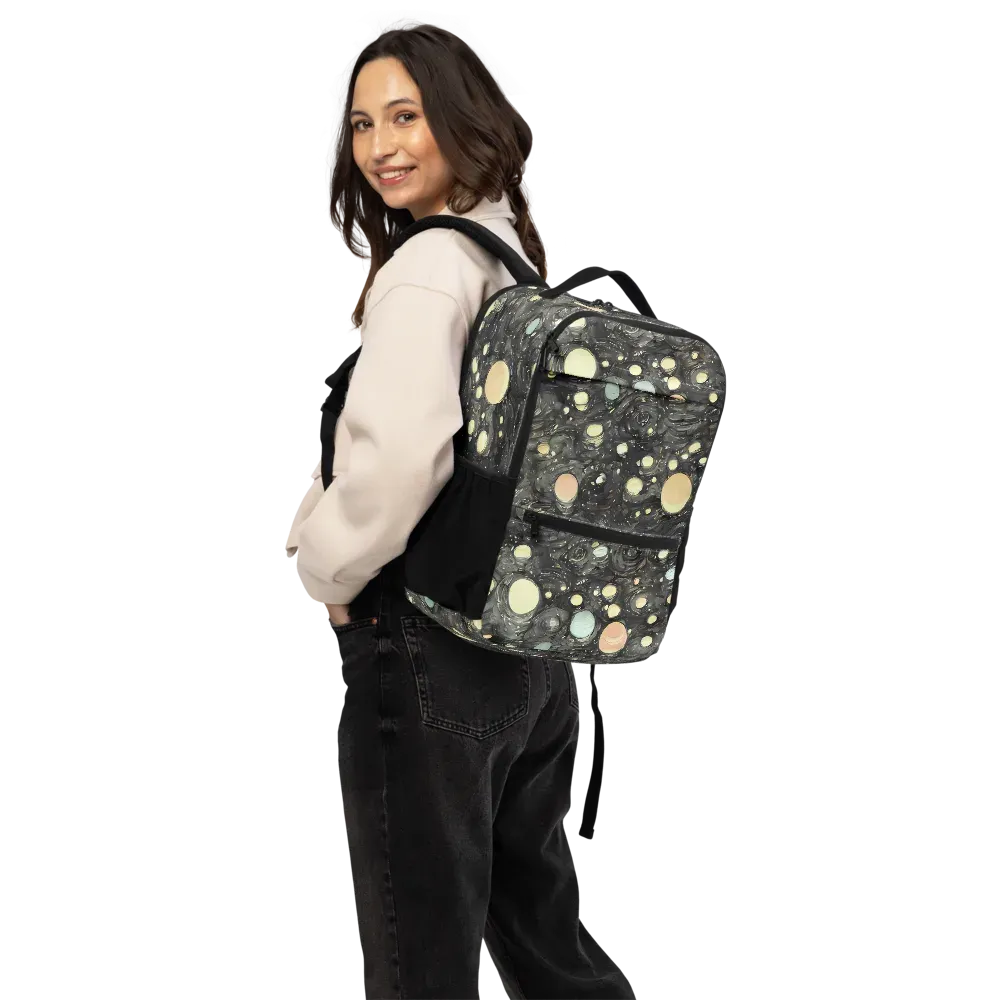 Planetary Ink on Utility Backpack — Back