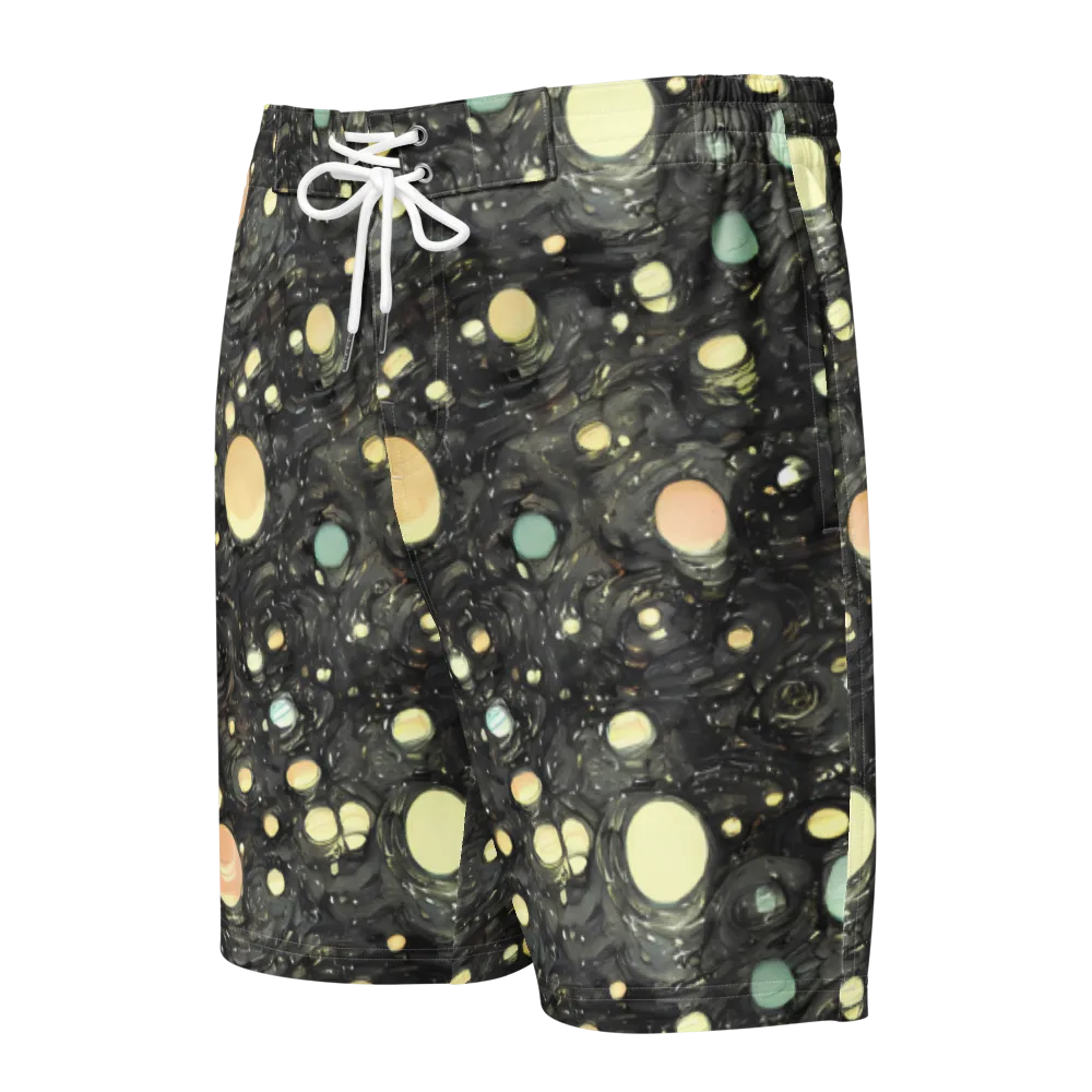 Planetary Ink on Men's Board Shorts — Front