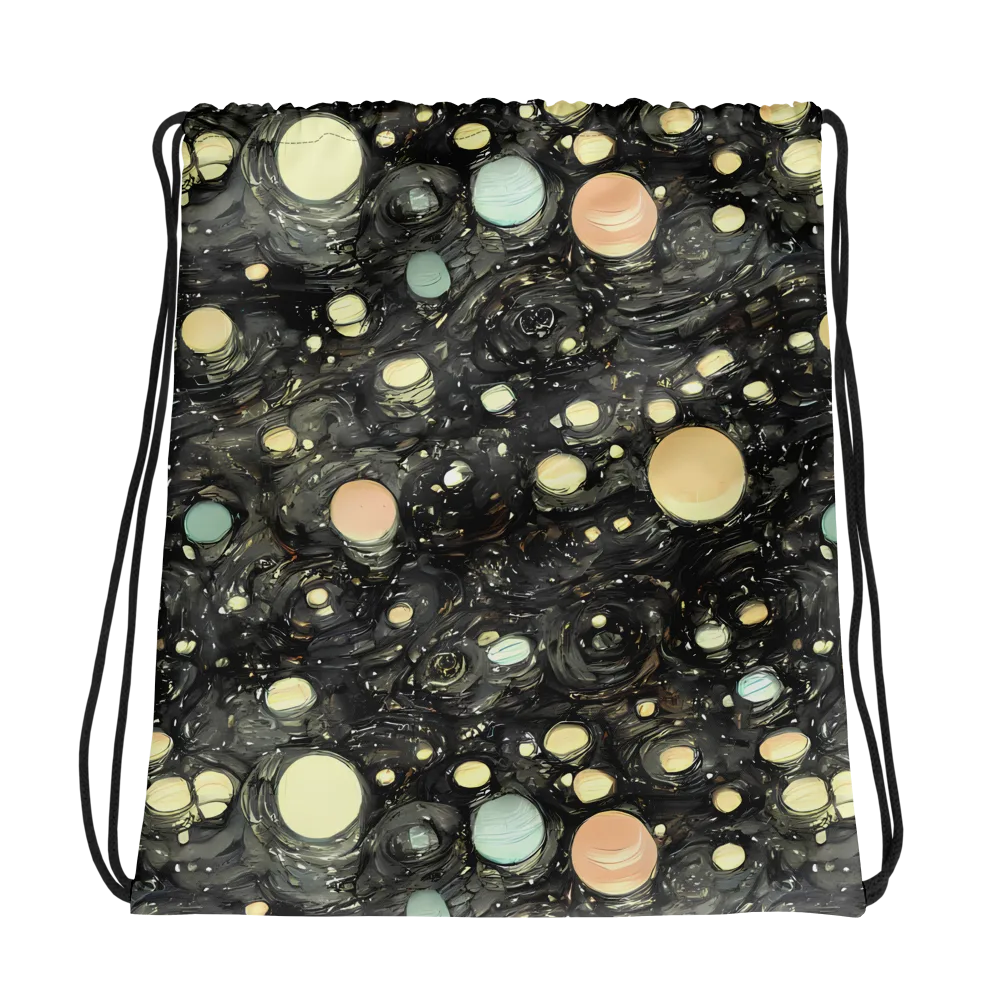 Planetary Ink on Drawstring Bag — Photo