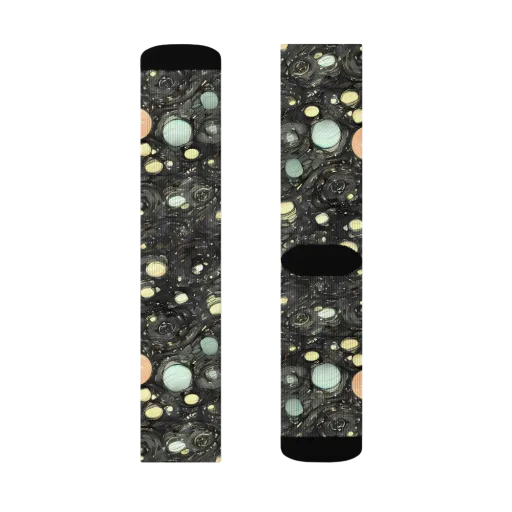 Planetary Ink on a Socks