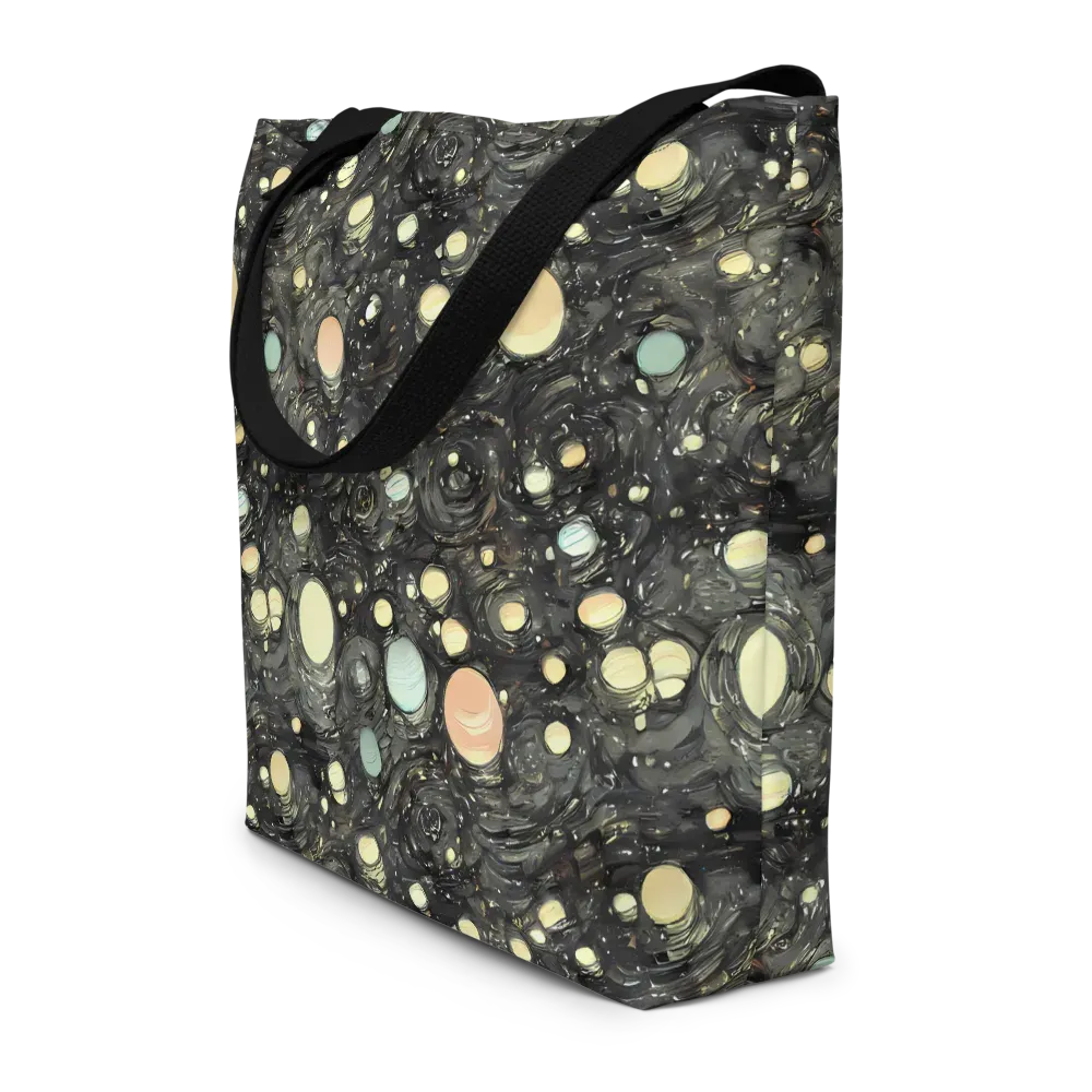 Planetary Ink on Large Tote Bag W/ Pocket — Front