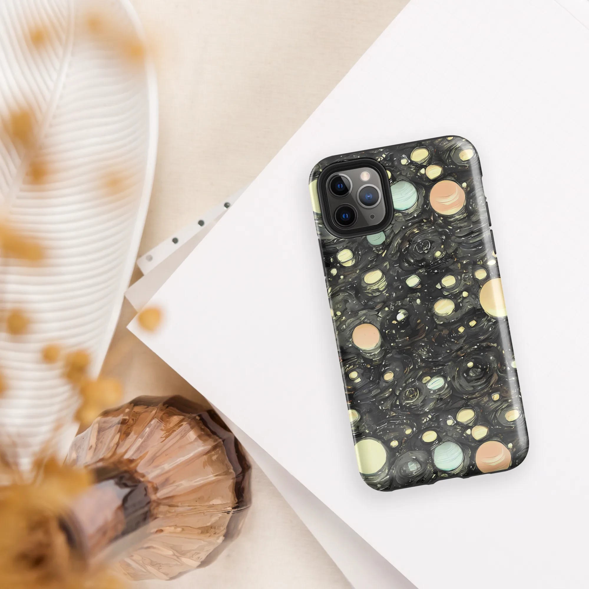Planetary Ink on Tough Case for iPhone® — Front