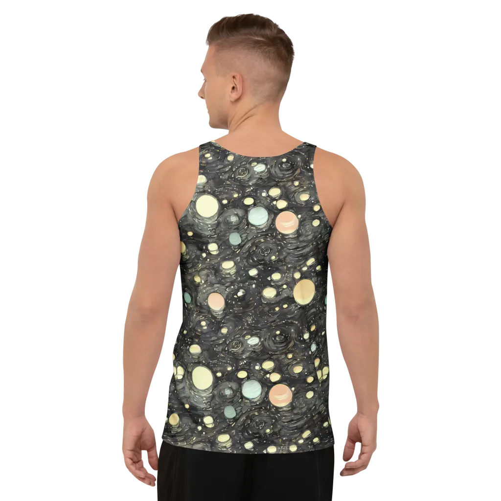 Planetary Ink on Men's Tank Top — Back