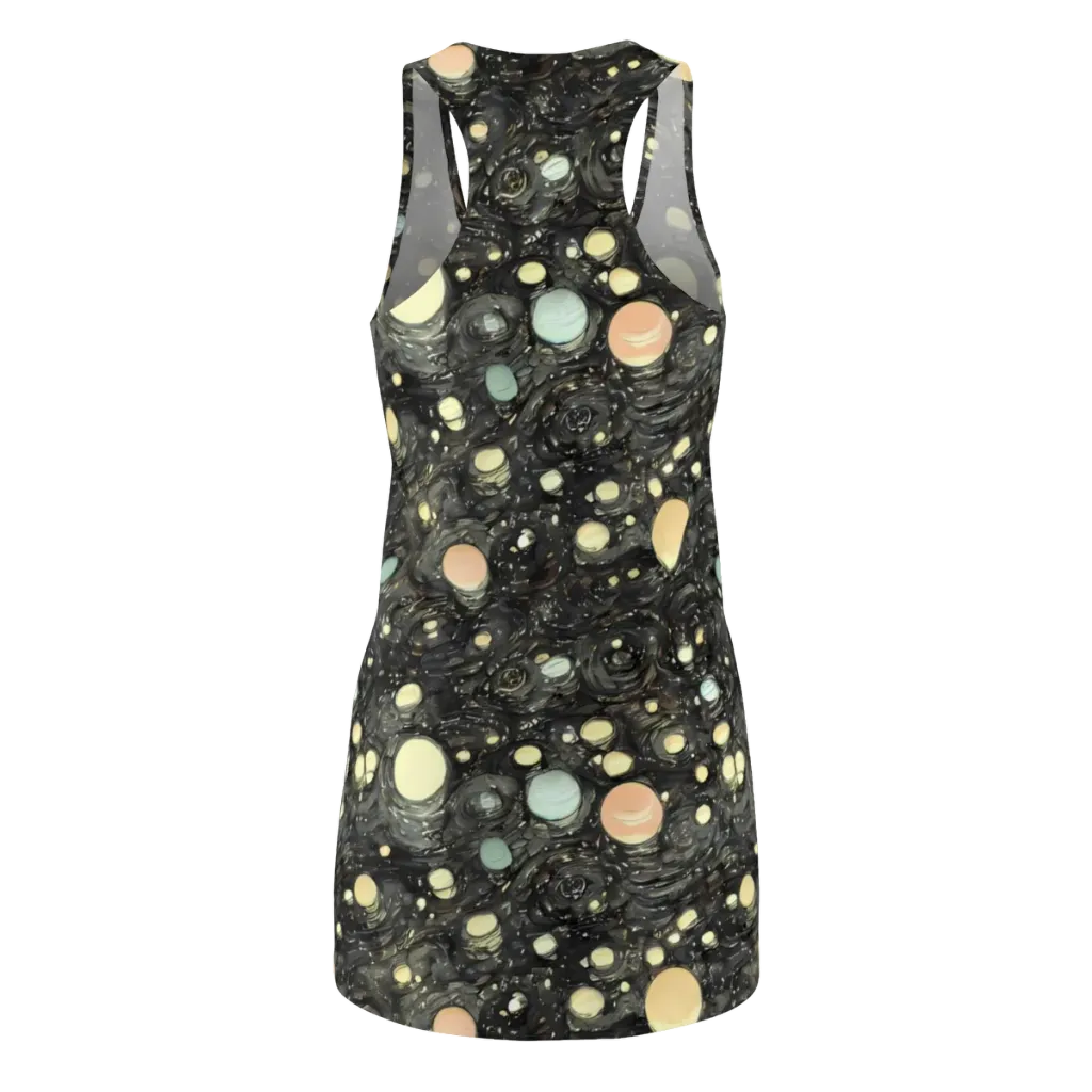 Planetary Ink on Racerback Dress — Back