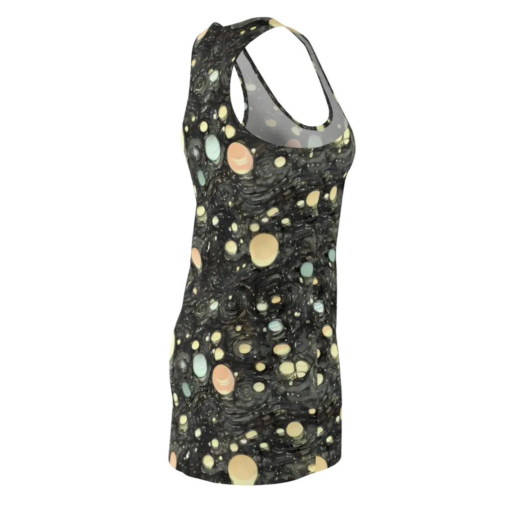 Planetary Ink on Racerback Dress — Back Side