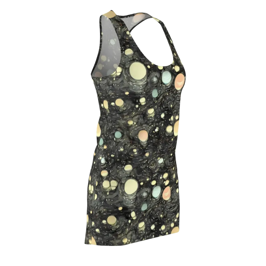 Planetary Ink on Racerback Dress — Front Side