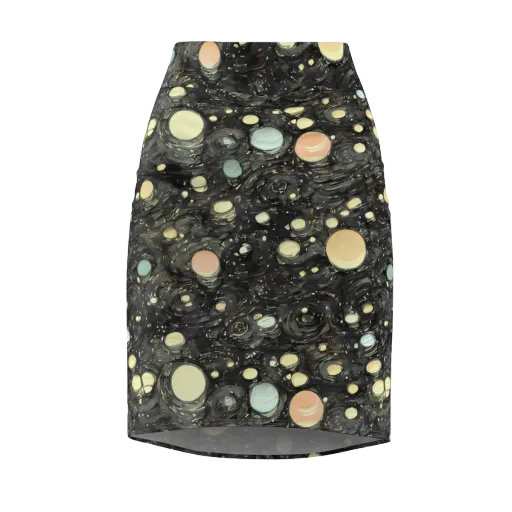 Planetary Ink on a Pencil Skirt
