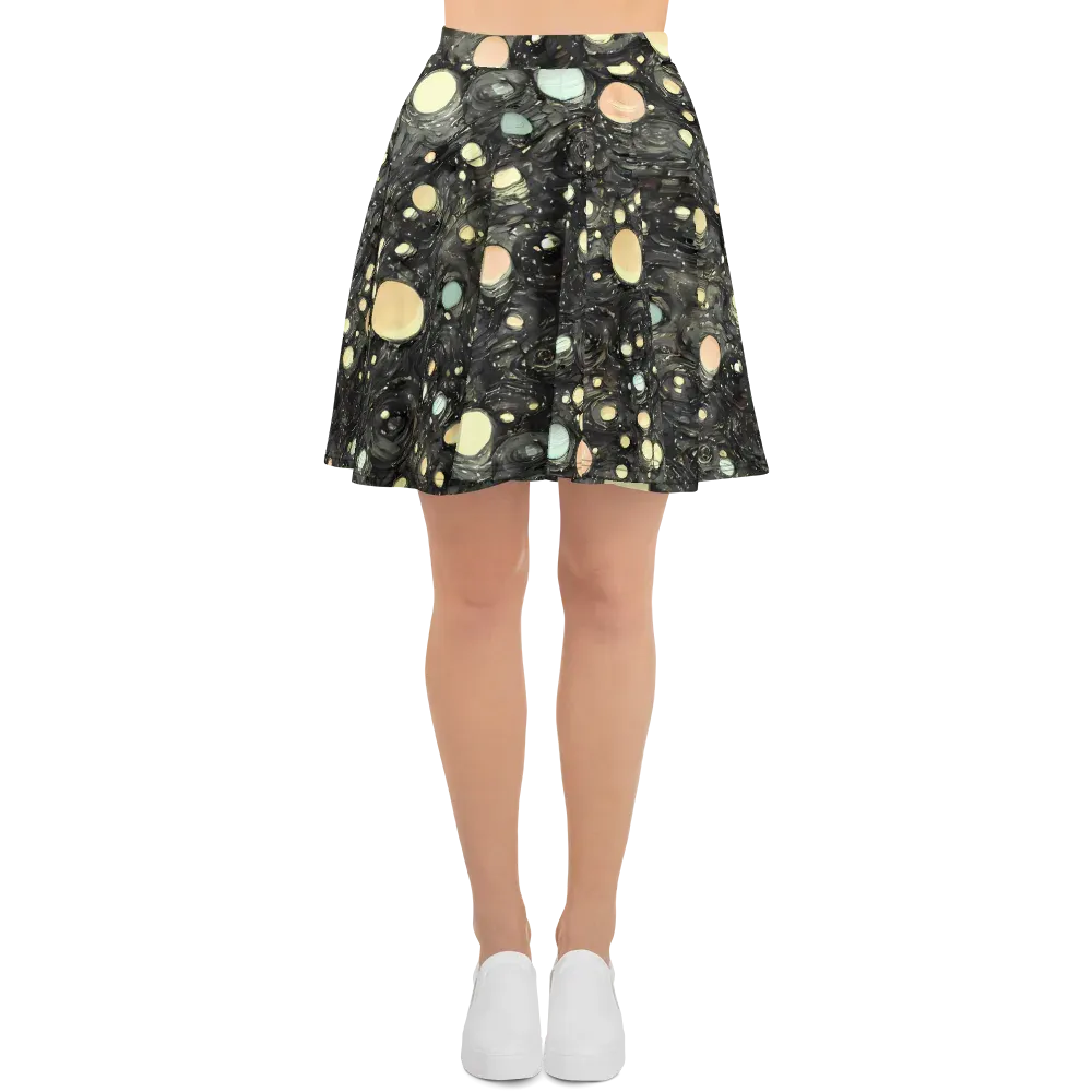 Planetary Ink on Skater Skirt — Front
