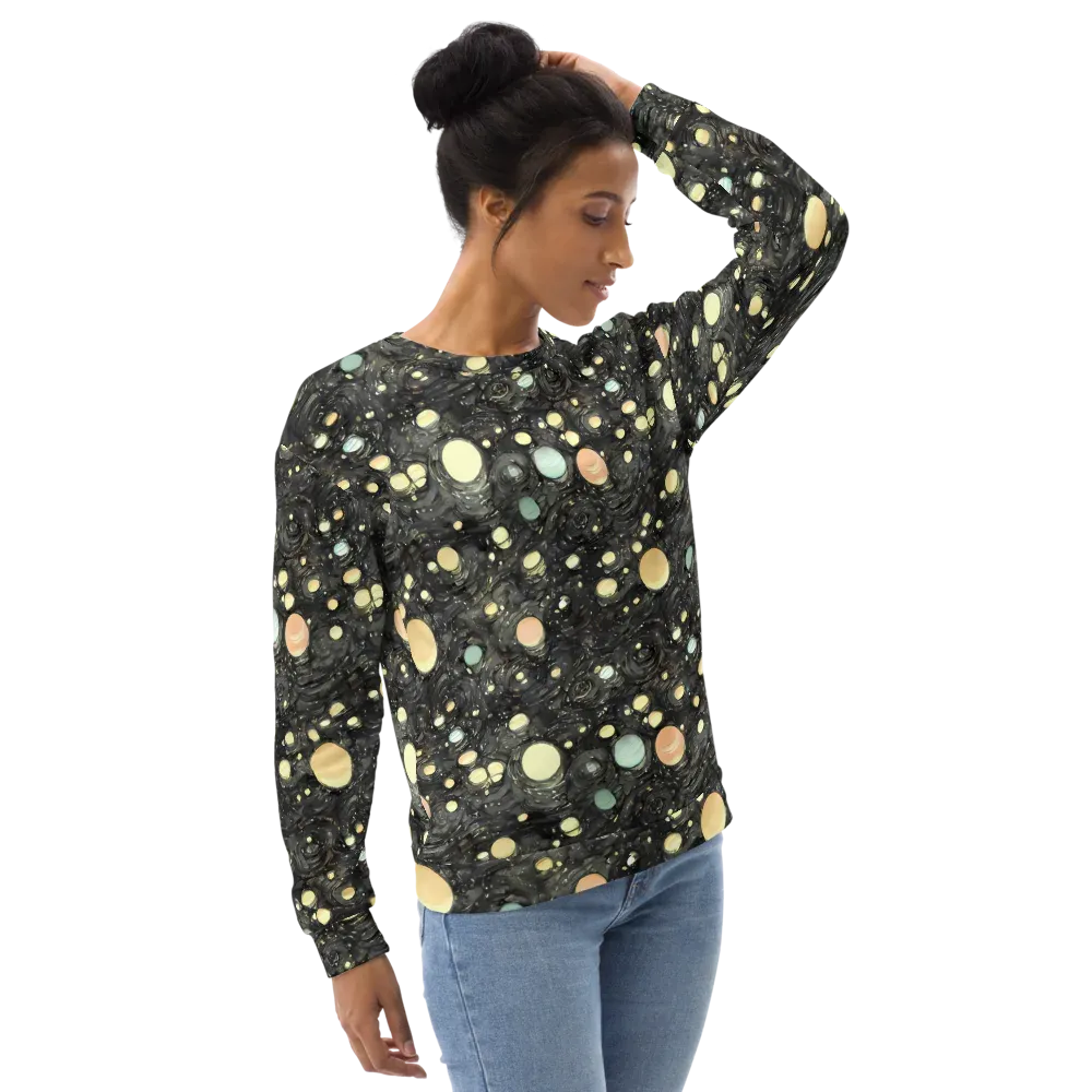 Planetary Ink on Sweatshirt — Right Front