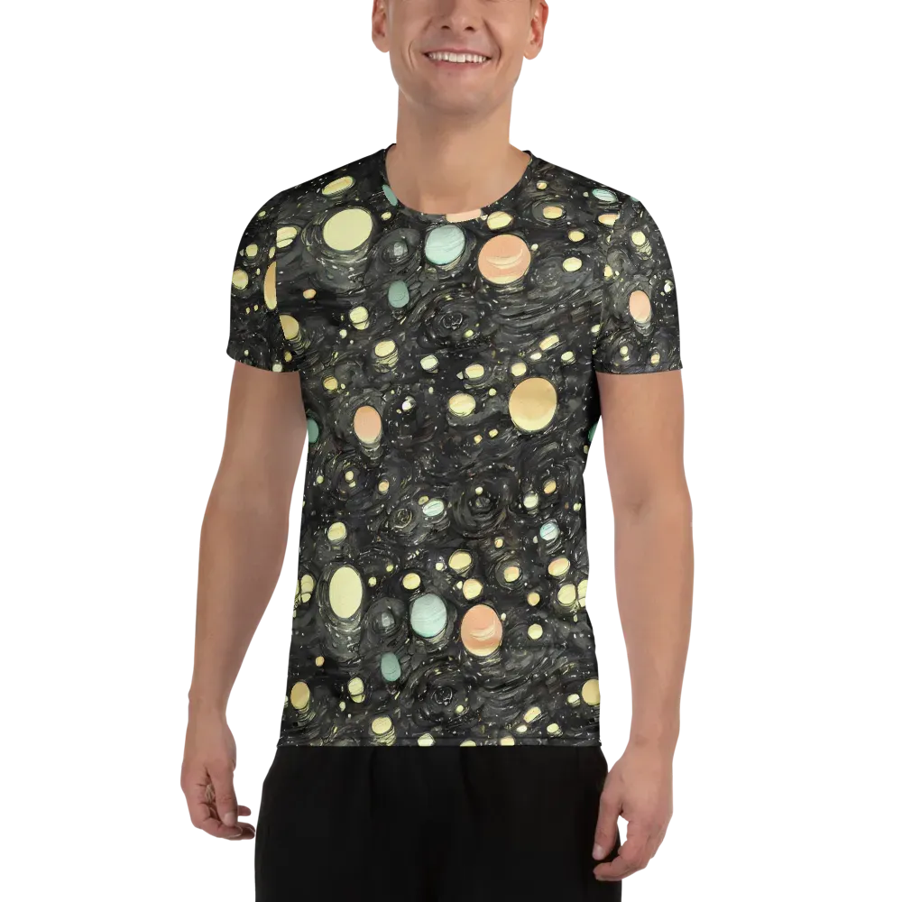 Planetary Ink on Men's Athletic T-Shirt — Front
