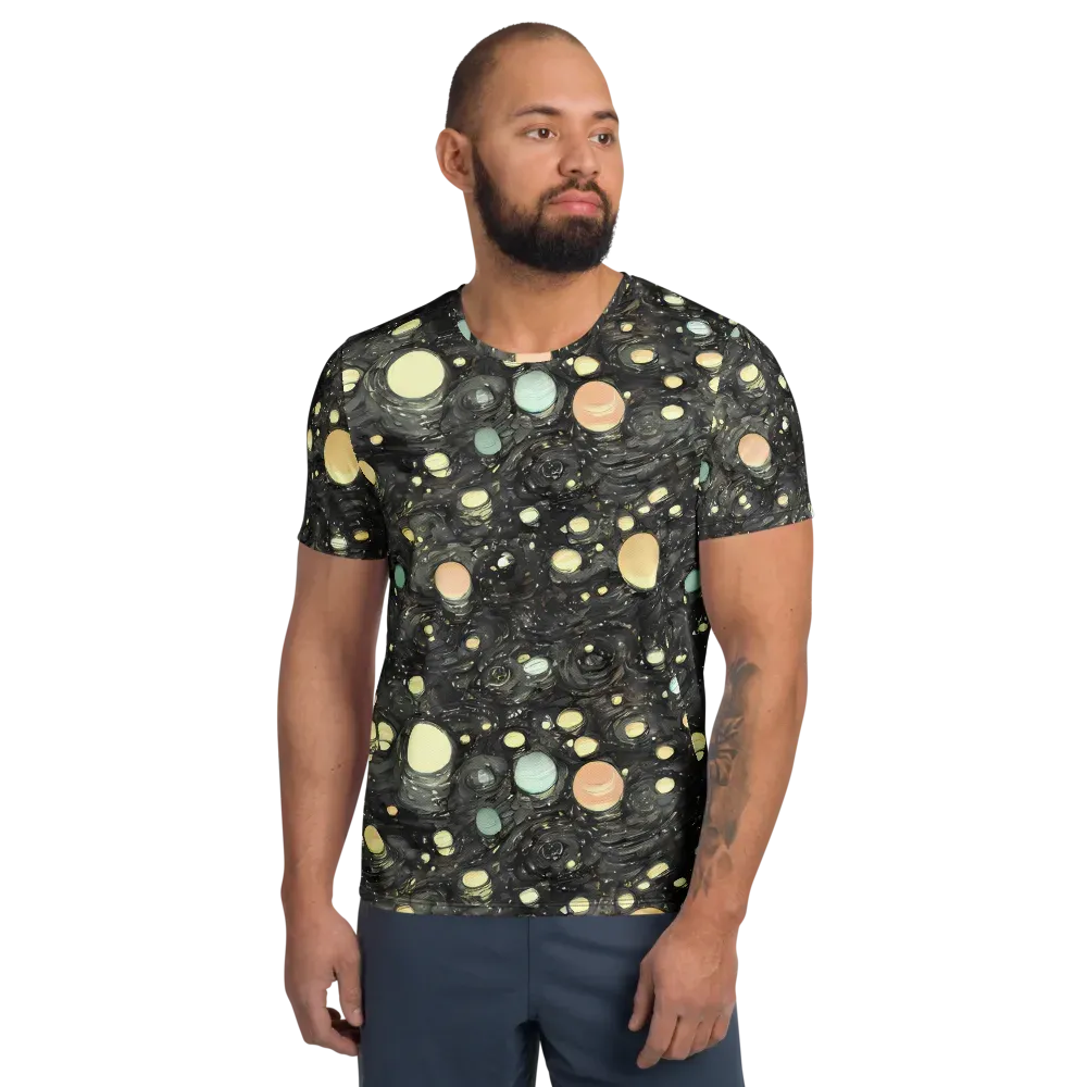 Planetary Ink on Men's Athletic T-Shirt — Front