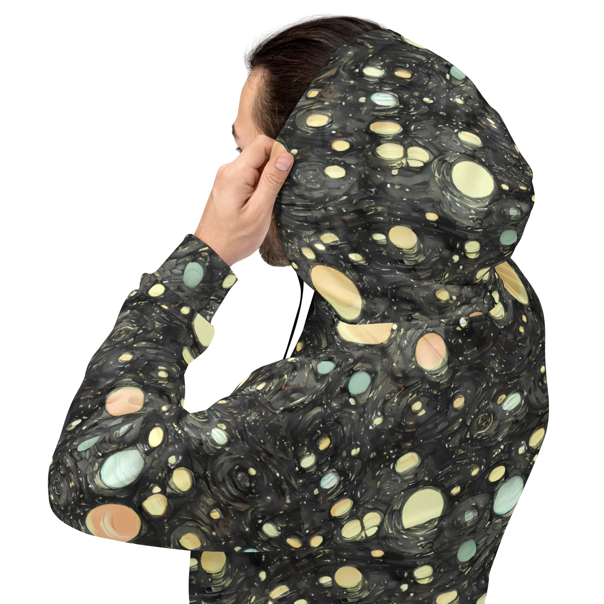 Planetary Ink on Hoodie — Back
