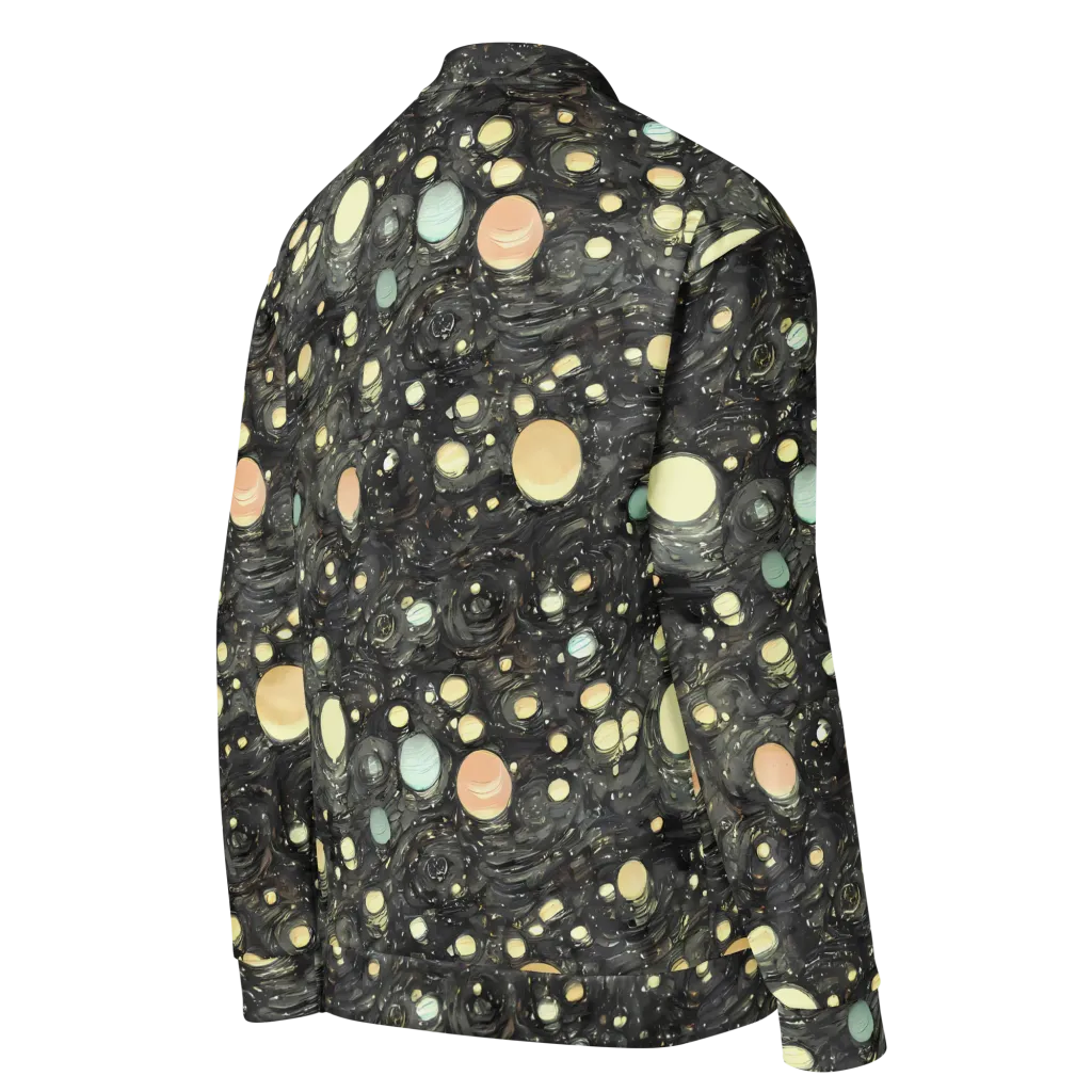 Planetary Ink on Bomber Jacket — Right Back