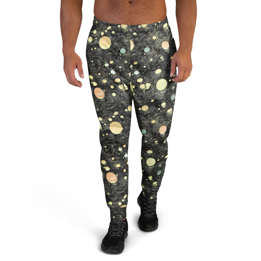 Planetary Ink on Men's Joggers — Front