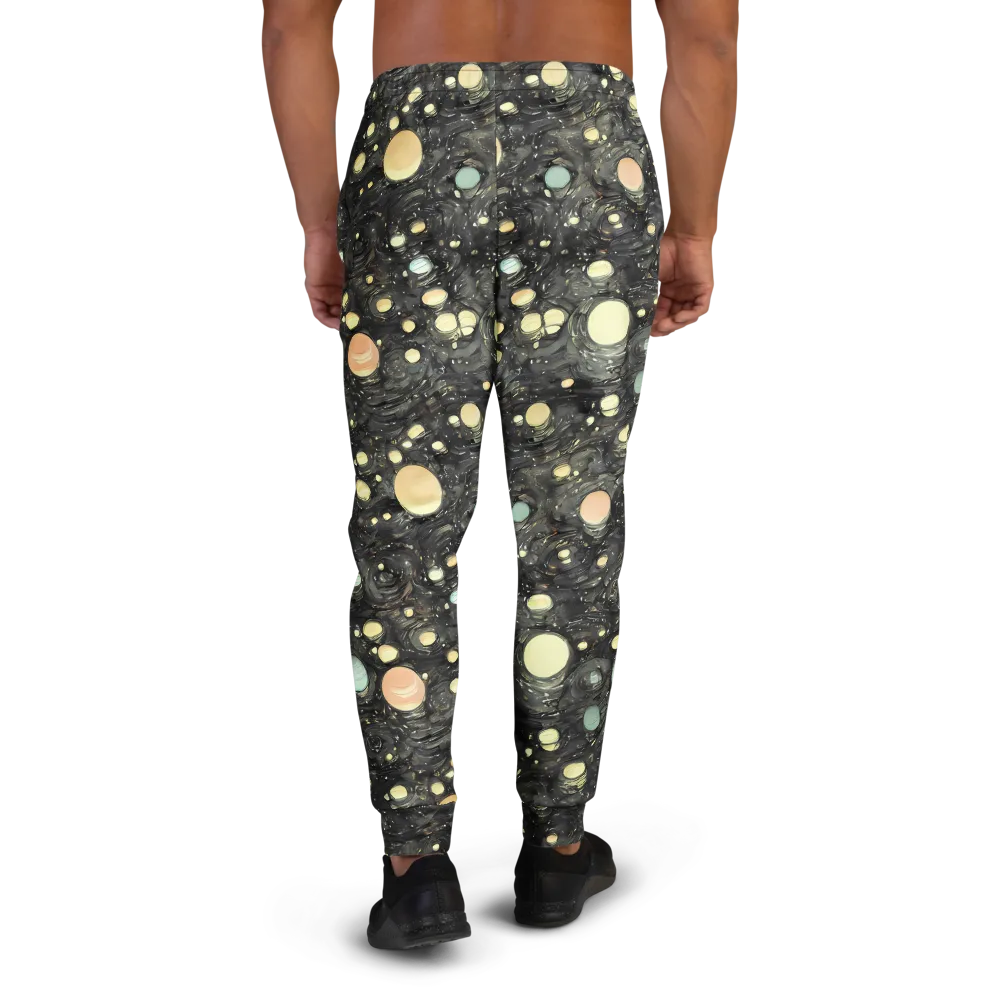 Planetary Ink on Men's Joggers — Back