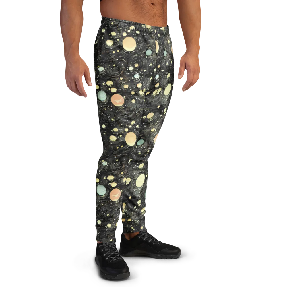 Planetary Ink on Men's Joggers — Right