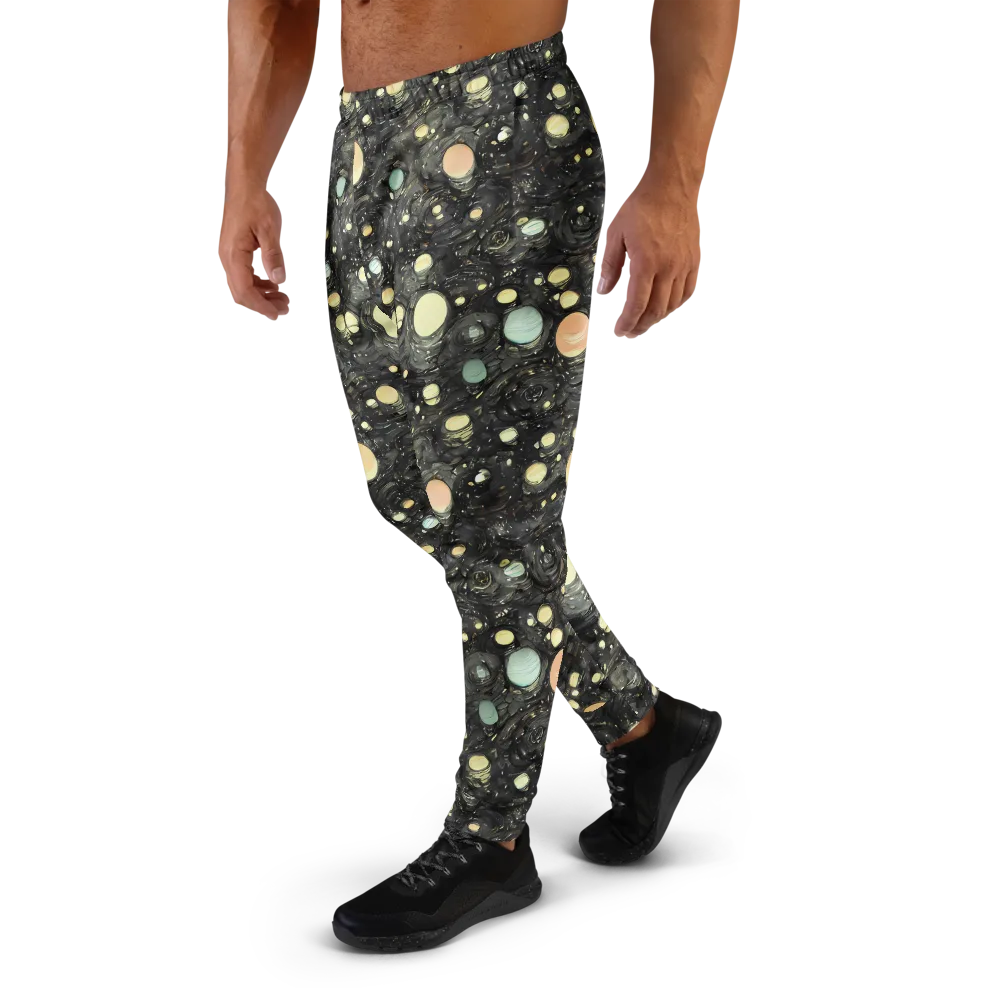 Planetary Ink on Men's Joggers — Left