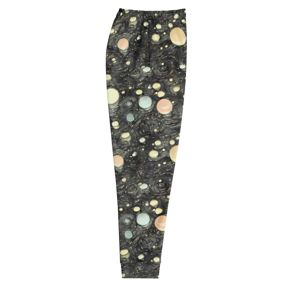 Planetary Ink on Men's Joggers — Right