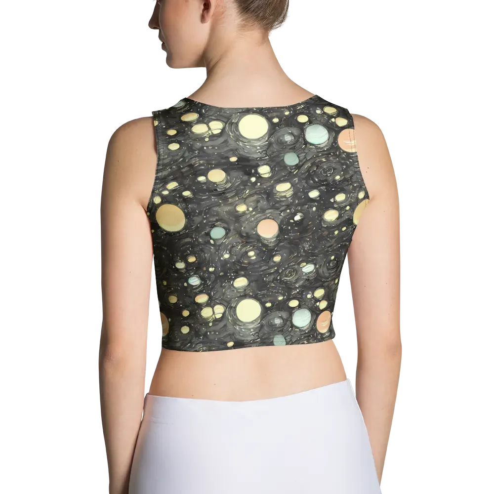 Planetary Ink on Crop Top — Back