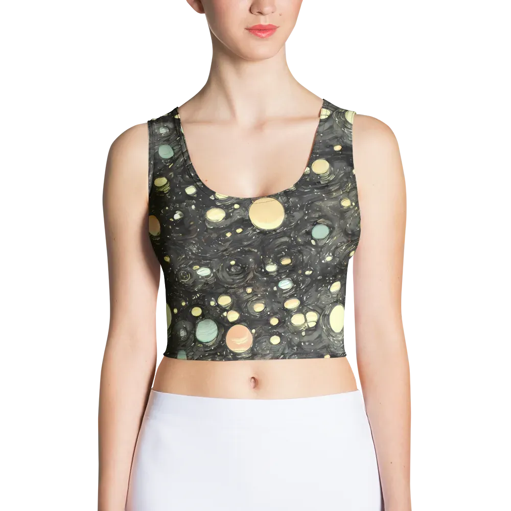 Planetary Ink on Crop Top — Front