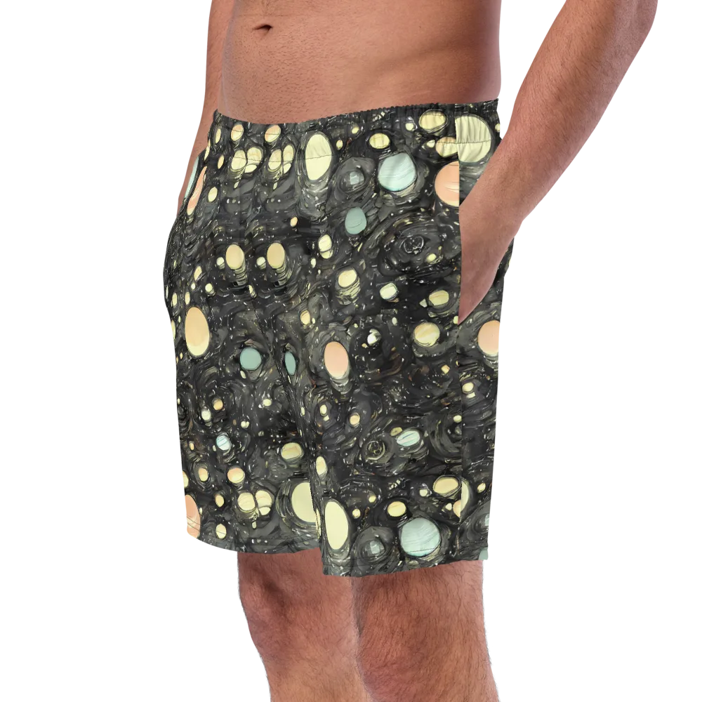 Planetary Ink on Swim Trunks — Left Front