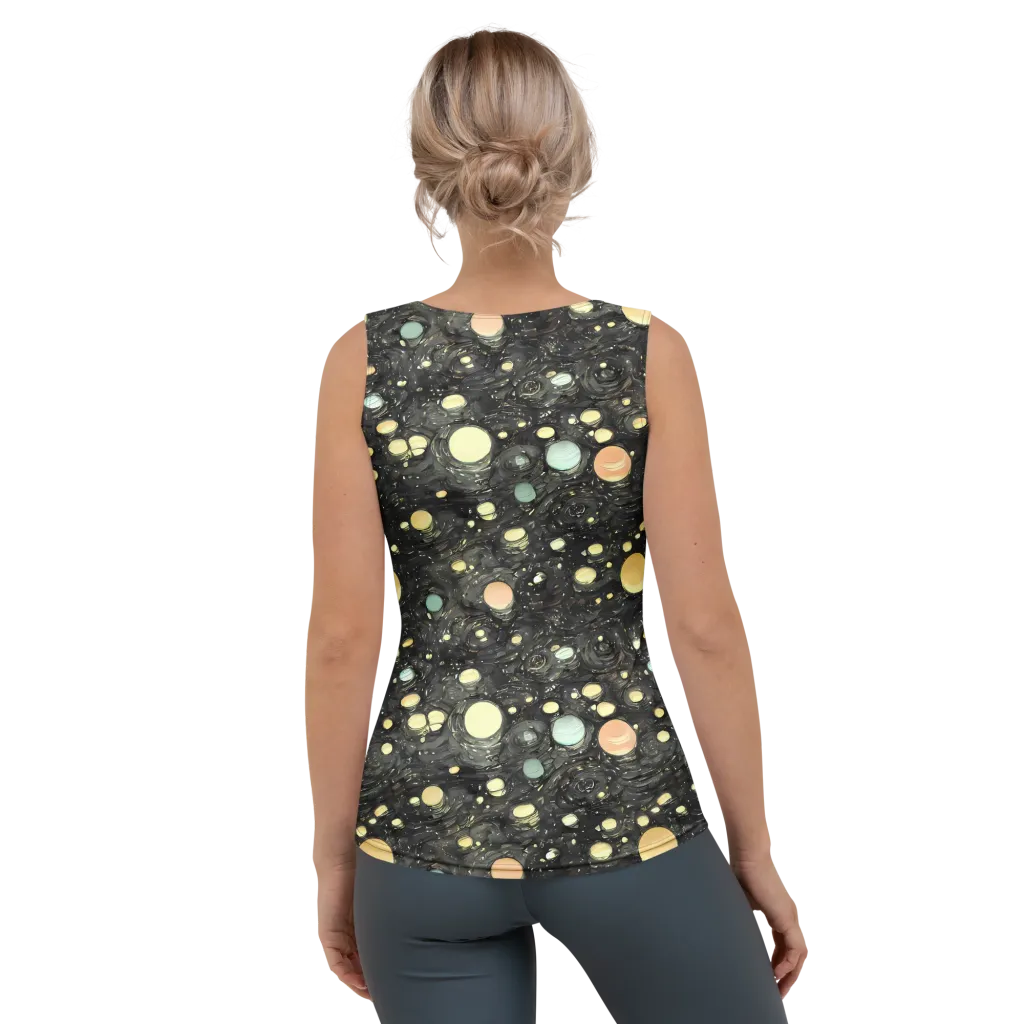 Planetary Ink on Women's Tank Top — Back