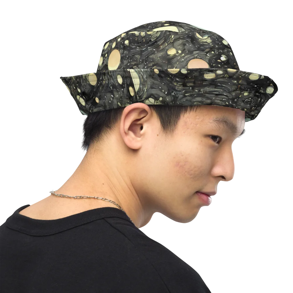 Planetary Ink on Reversible Bucket Hat — Right Outside