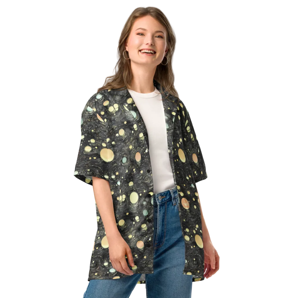 Planetary Ink on Button Shirt — Front