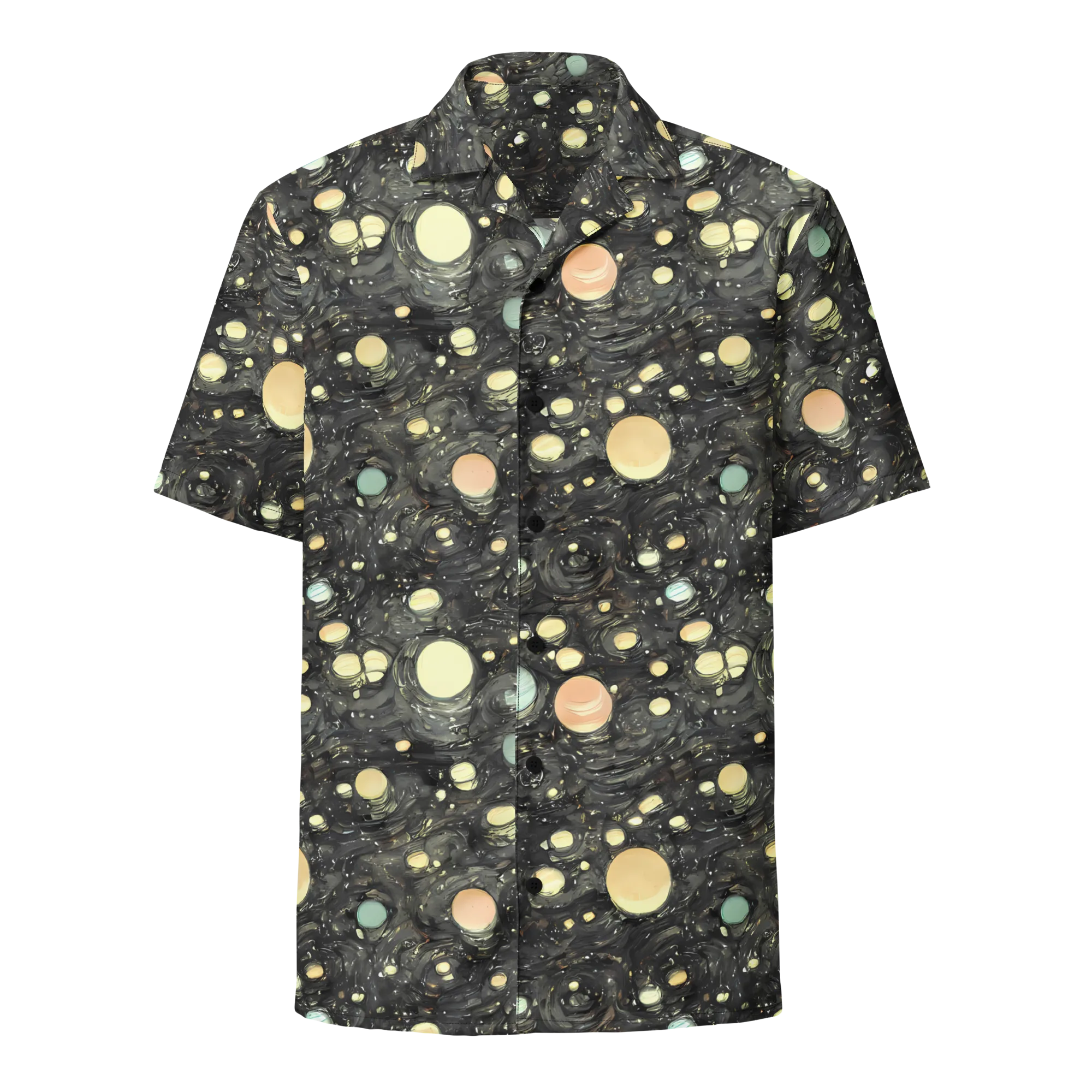 Planetary Ink on Button Shirt — Front