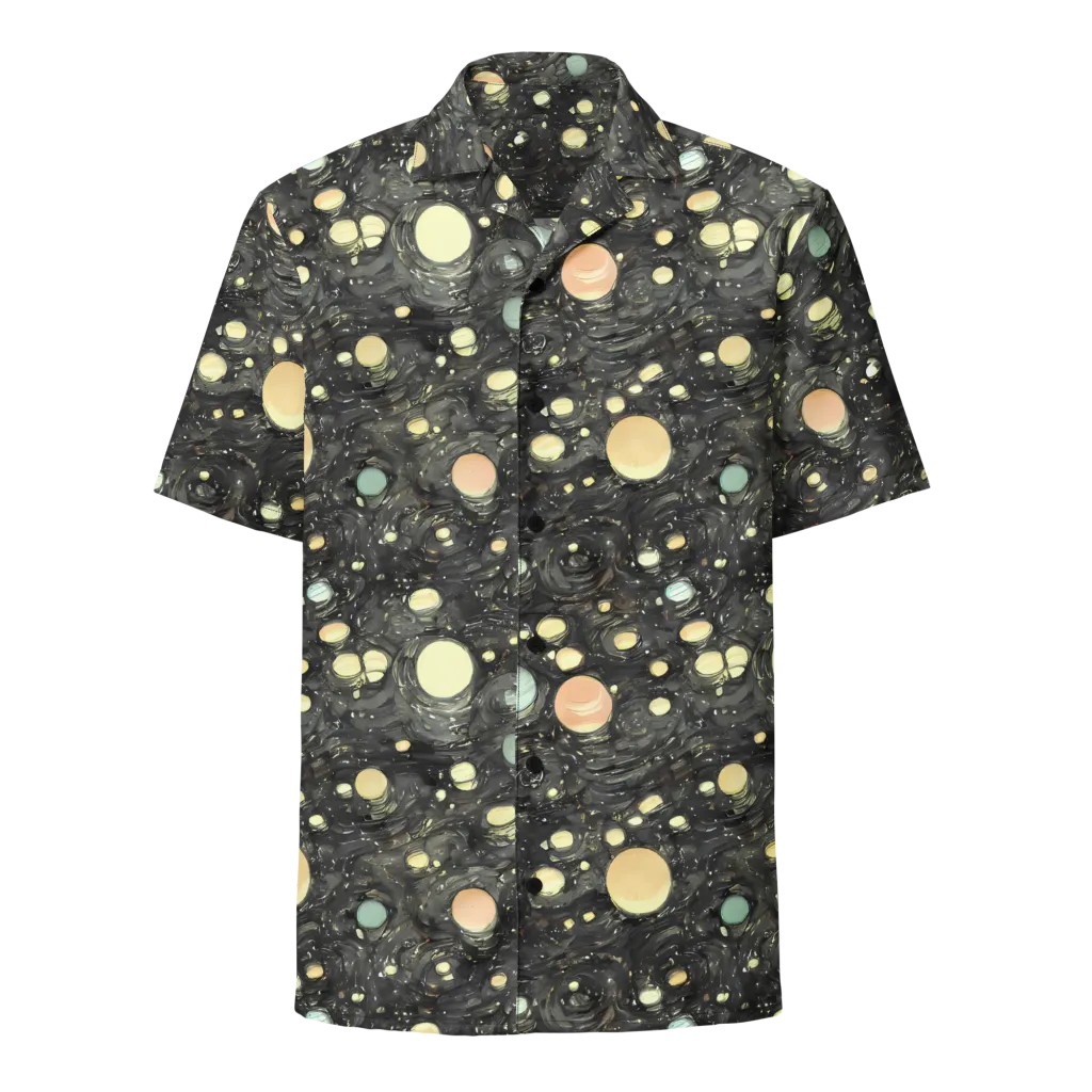 Planetary Ink on Button Shirt — Front