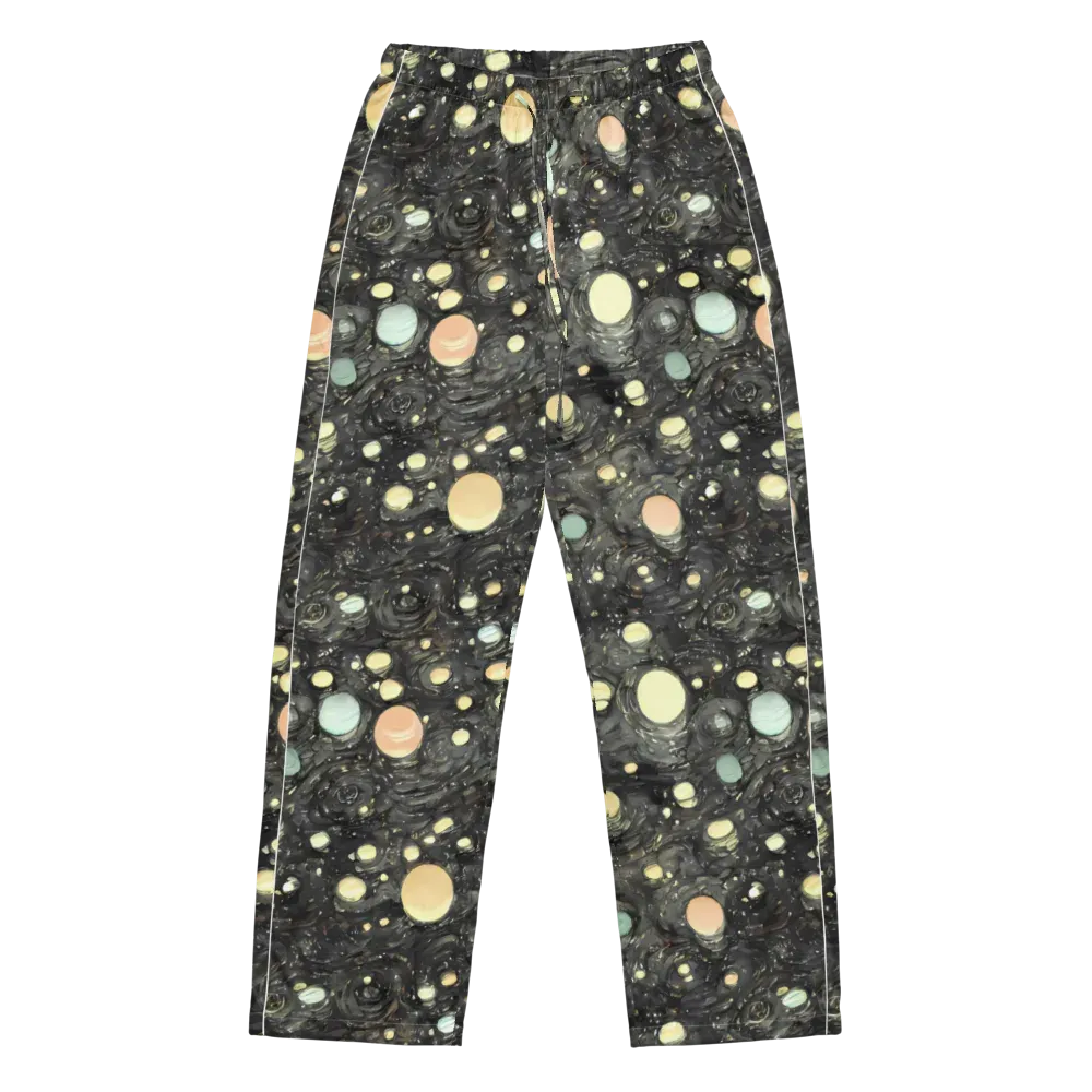 Planetary Ink on Women's Pajama Pants — Front