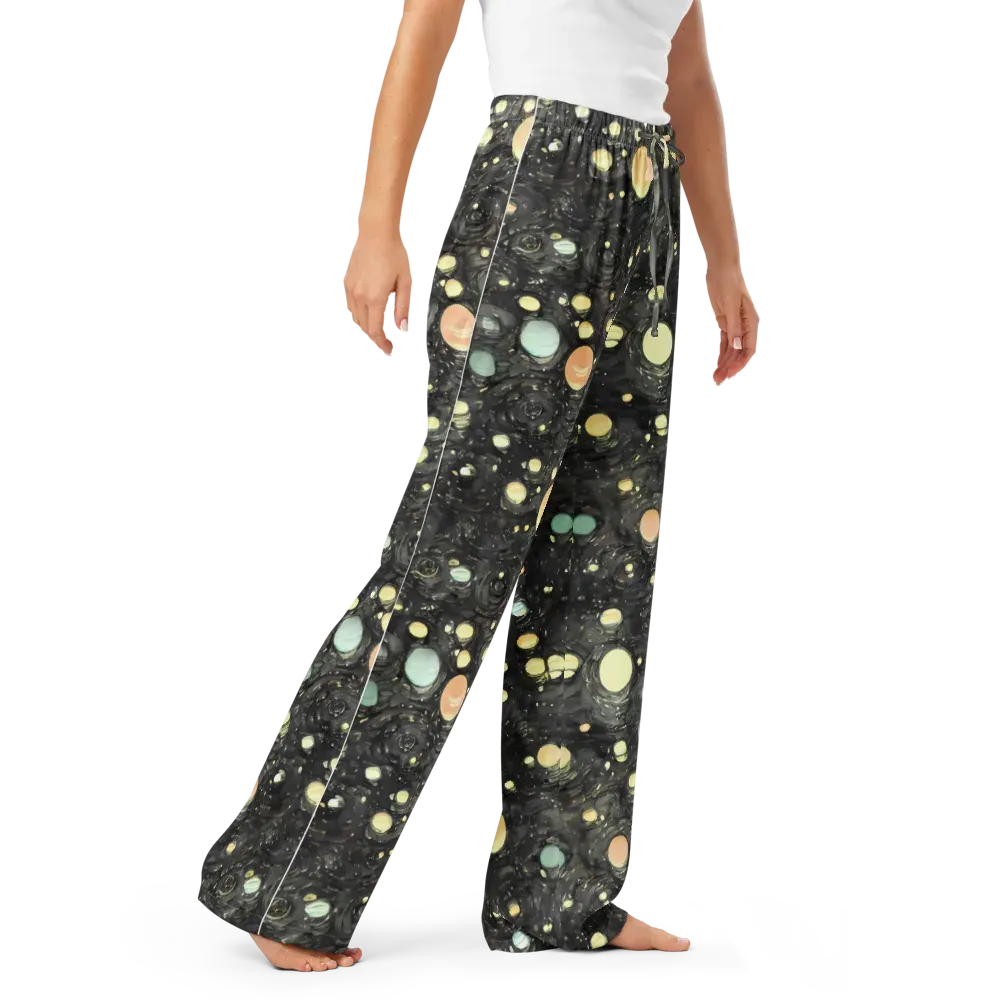 Planetary Ink on Women's Pajama Pants — Right Front