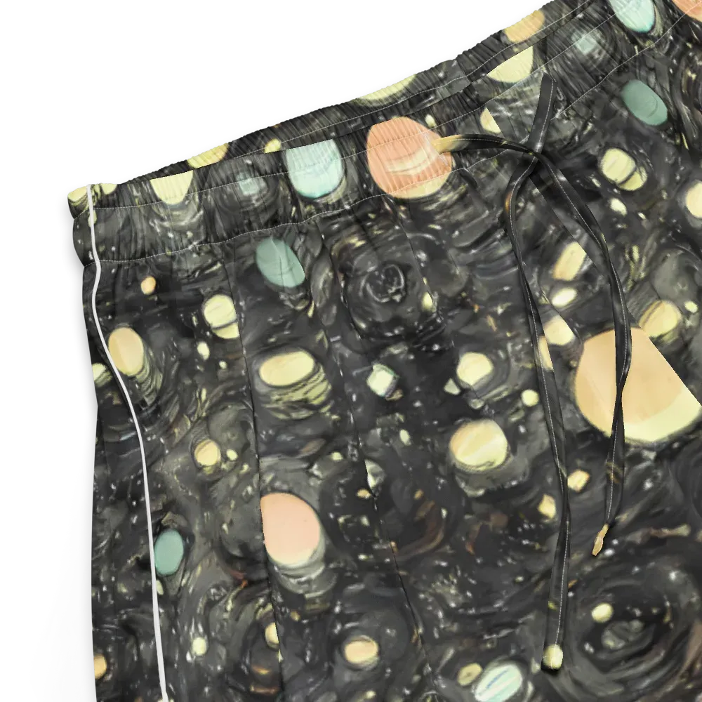 Planetary Ink on Women's Pajama Shorts — Product details