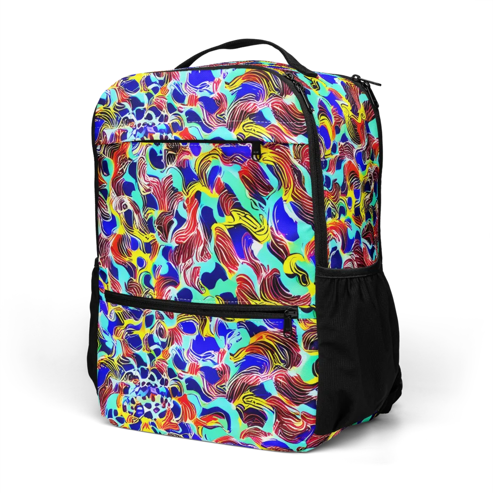 Chromatic Roar on Utility Backpack — Left Front