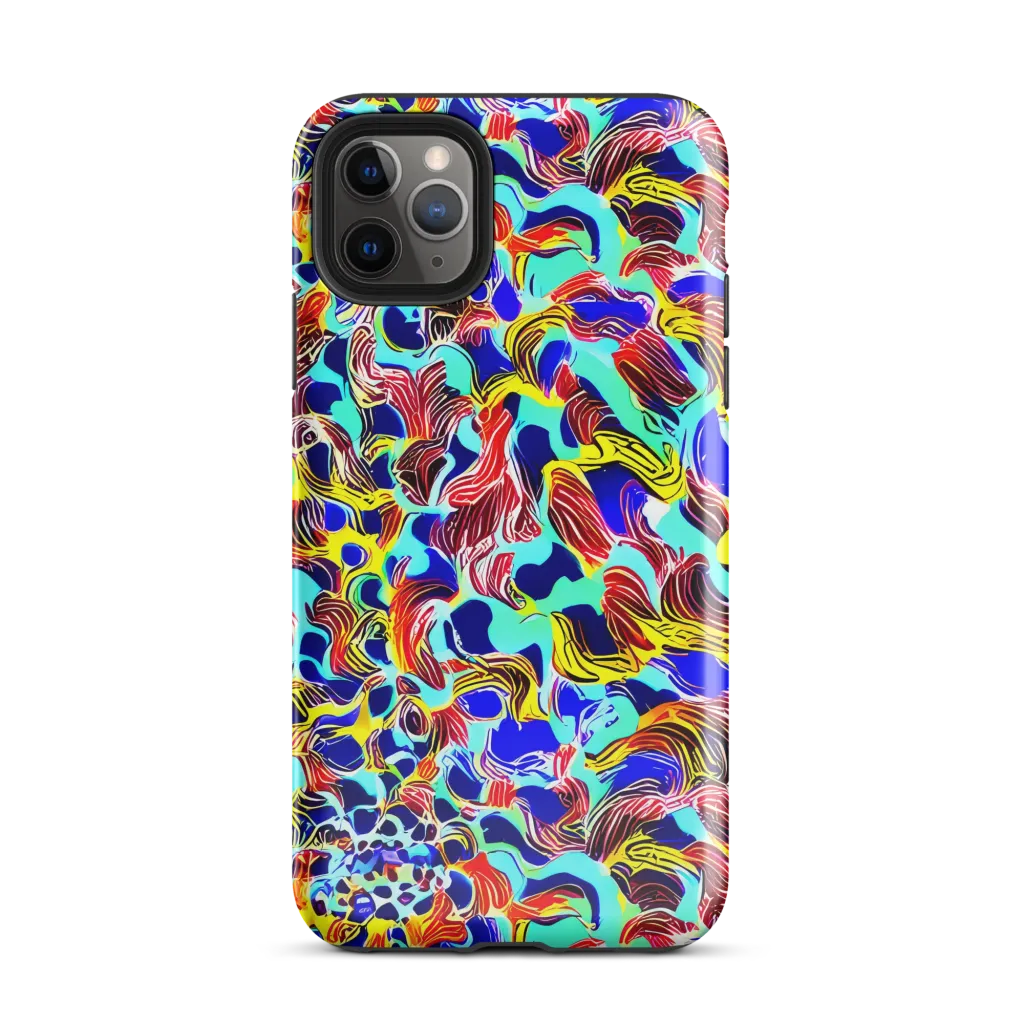 Chromatic Roar on Tough Case for iPhone® — Front