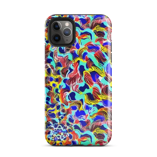 Chromatic Roar on a Tough Case for iPhone®