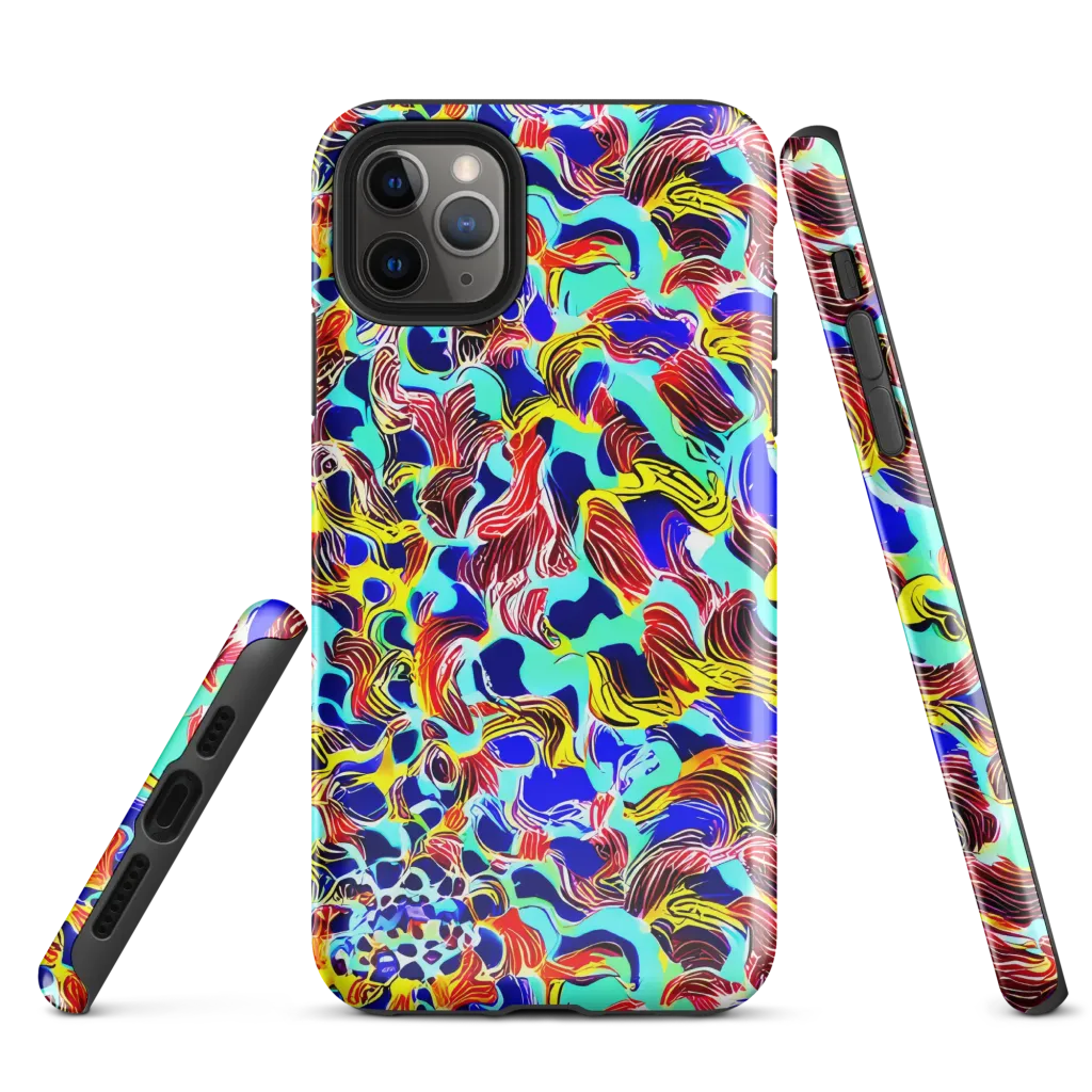 Chromatic Roar on Tough Case for iPhone® — Front