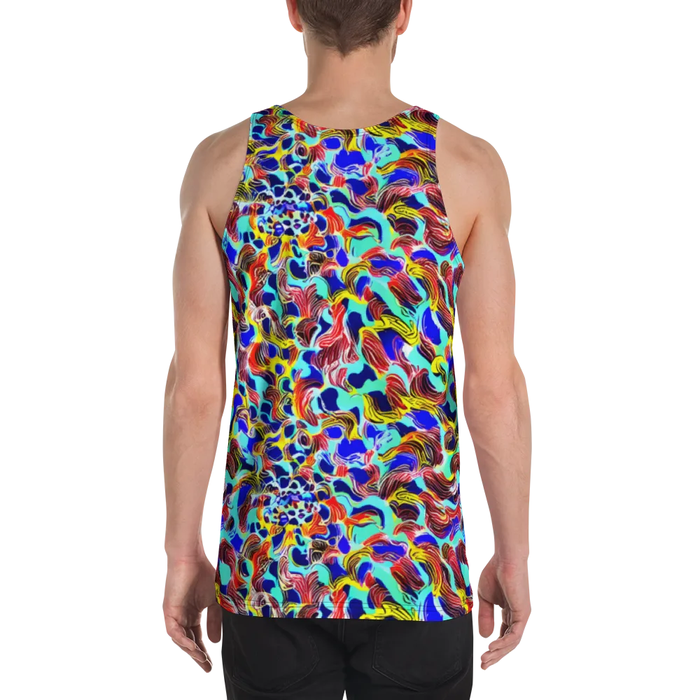 Chromatic Roar on Men's Tank Top — Back