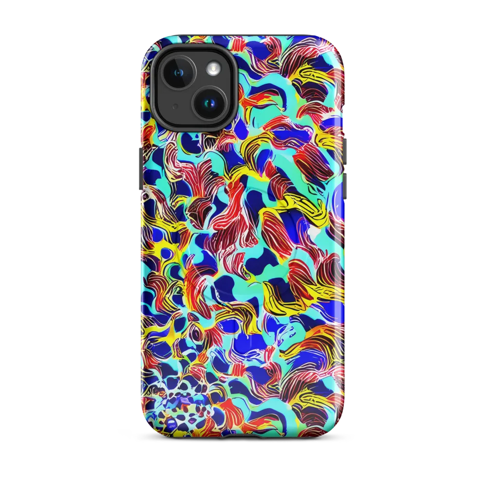 Chromatic Roar on MagSafe Tough Case for iPhone® — Front