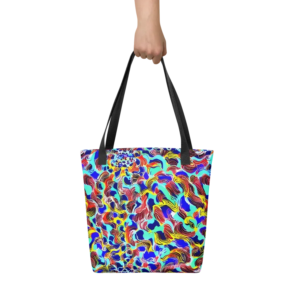 Chromatic Roar on Tote Bag — Front
