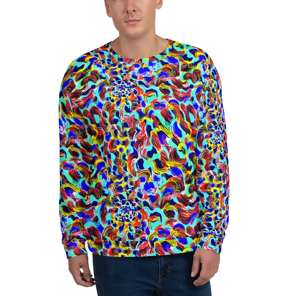 Chromatic Roar on Sweatshirt — Front