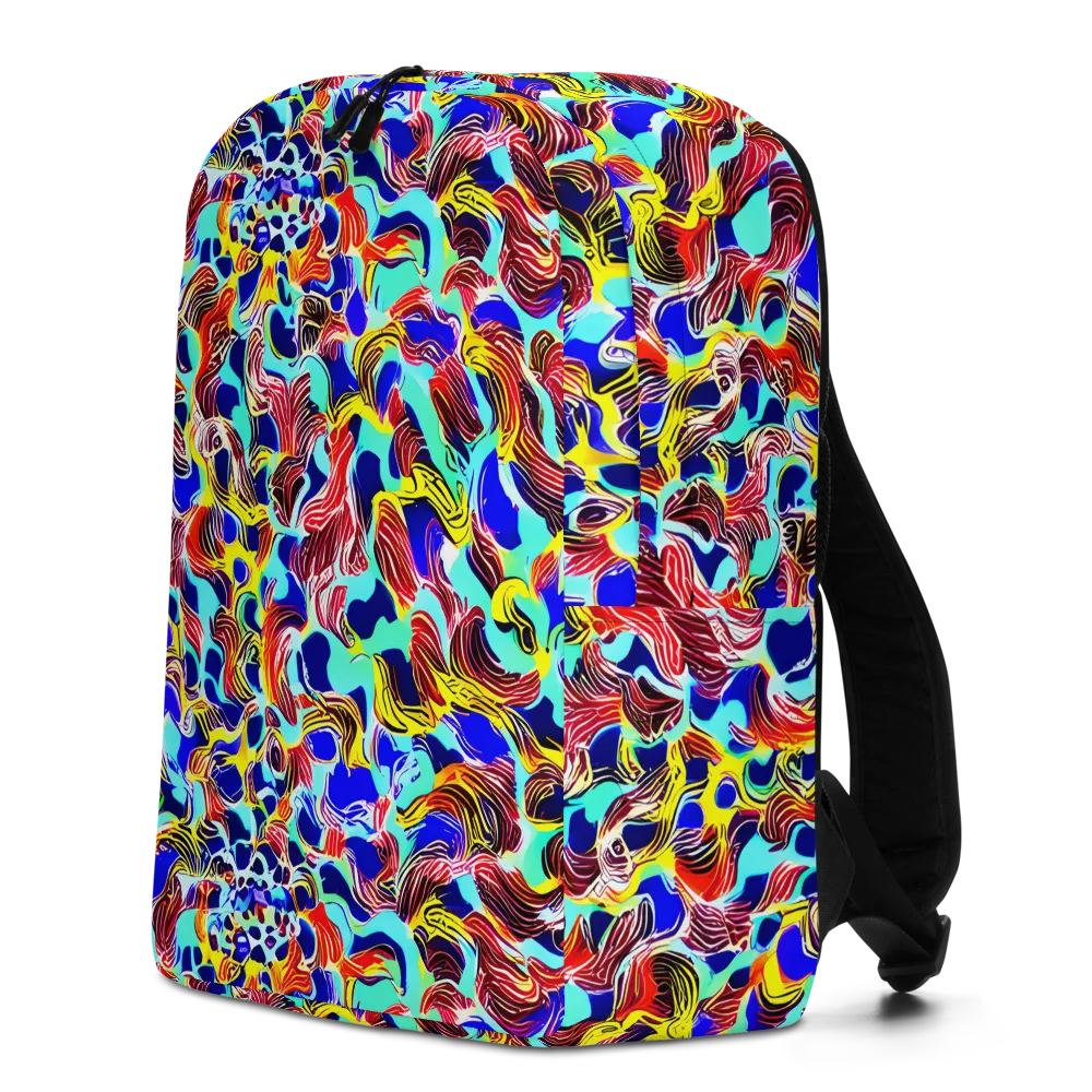 Chromatic Roar on Minimalist Backpack — Left