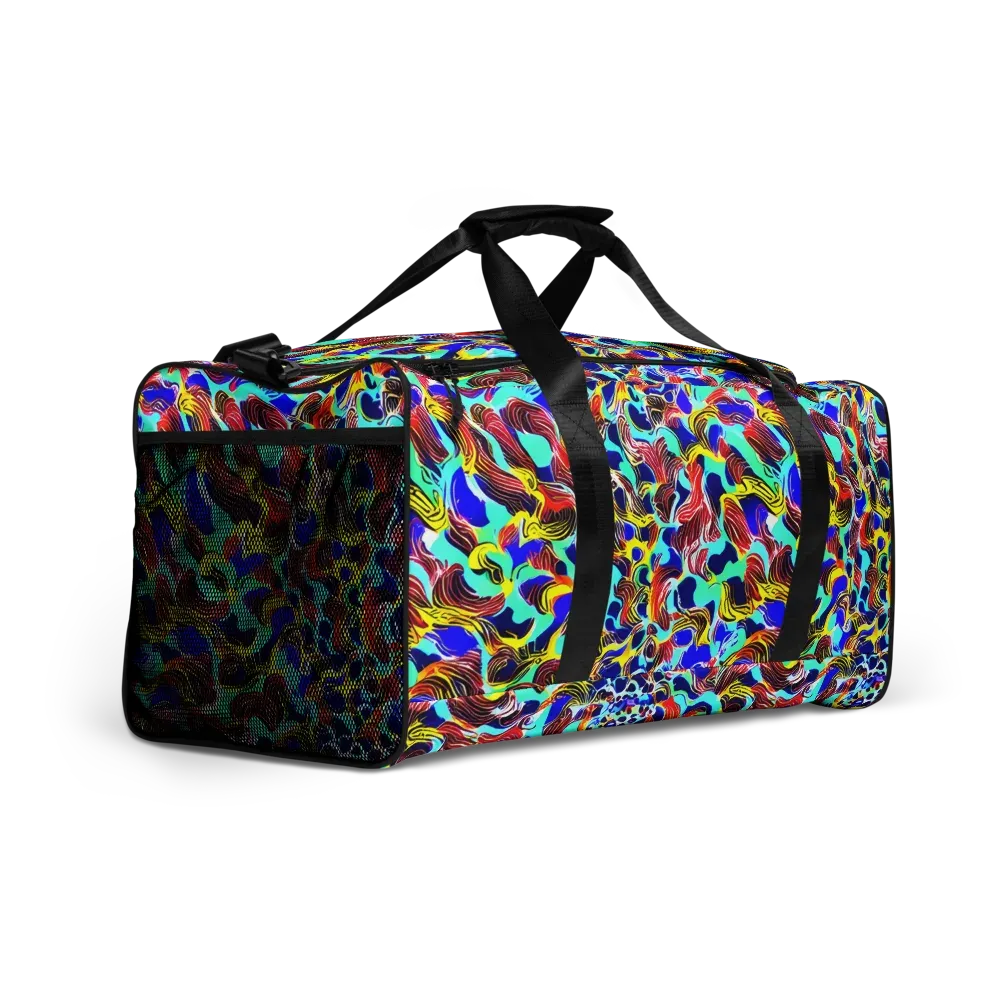 Chromatic Roar on Duffle Bag — Right Front