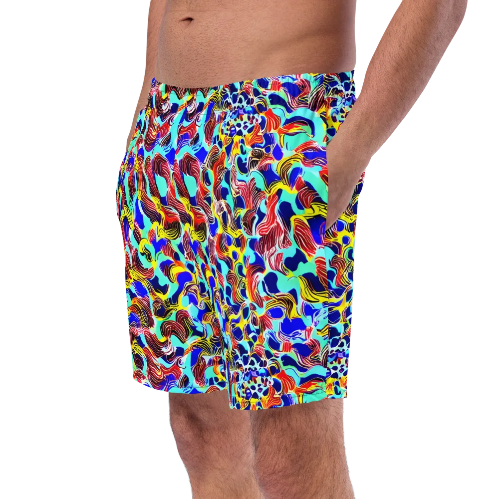 Chromatic Roar on Swim Trunks — Left Front