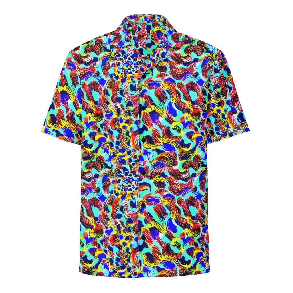 Chromatic Roar on Button Shirt — Front