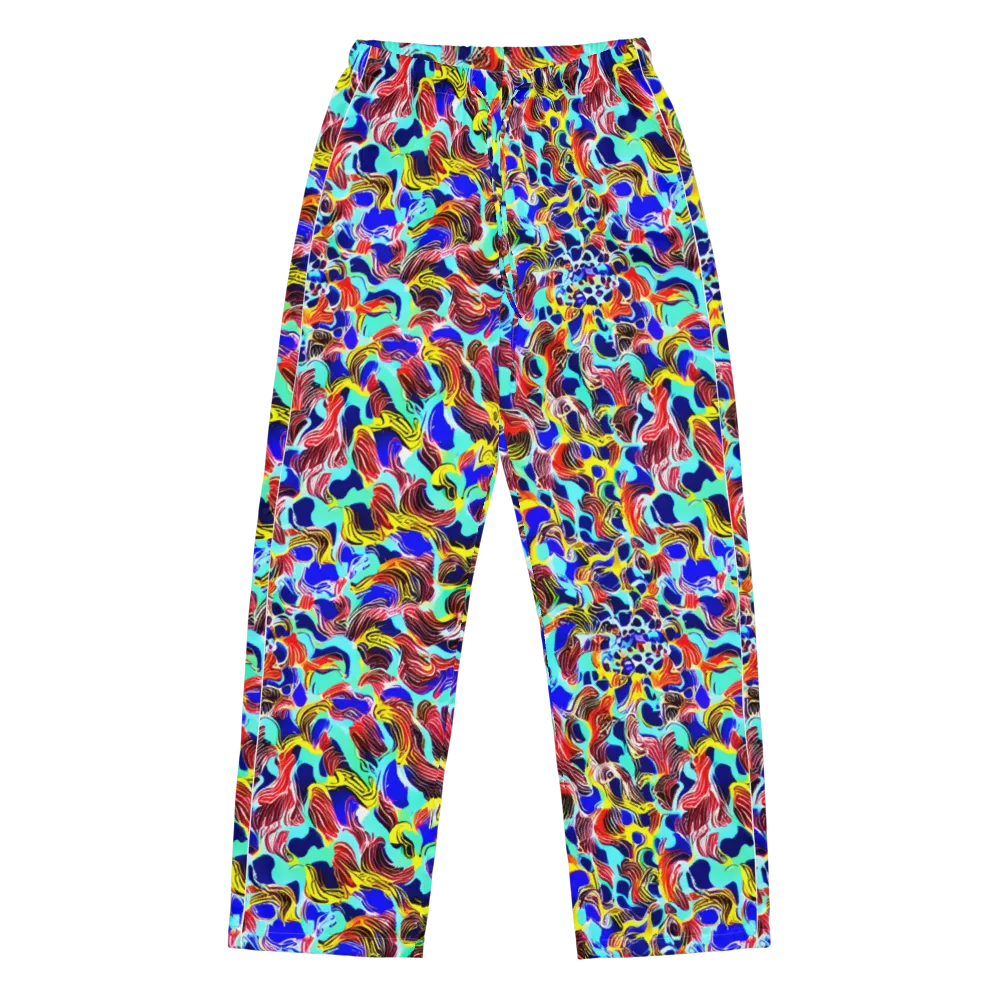Chromatic Roar on Women's Pajama Pants — Front