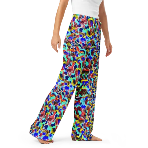 Chromatic Roar on a Women's Pajama Pants