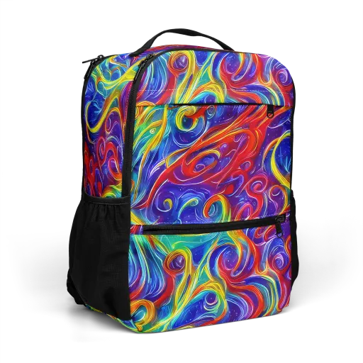 Voltage Paisley on a Utility Backpack