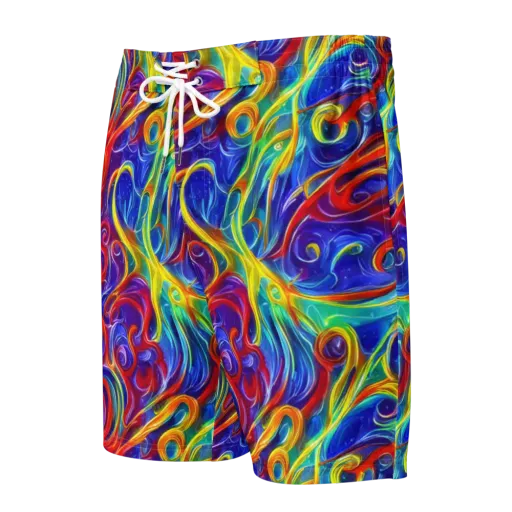 Voltage Paisley on a Men's Board Shorts
